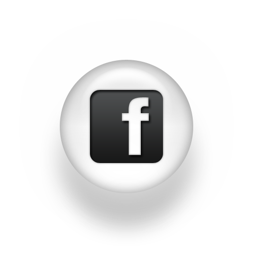 098104 Black White Pearl Icon Social Media Logos Facebook Logo